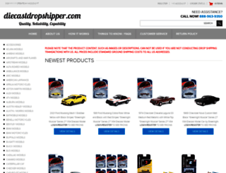 diecastdropshipper.com screenshot