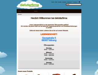 diefutterfirma.com screenshot