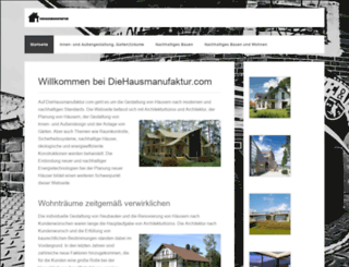 diehausmanufaktur.com screenshot