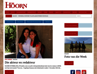 diehoorn.co.za screenshot