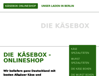 diekaesebox.de screenshot