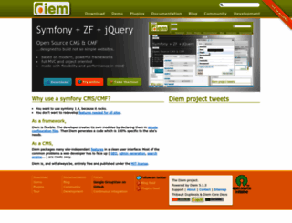 diem-project.org screenshot