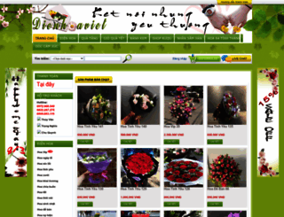 dienhoaviet.com screenshot