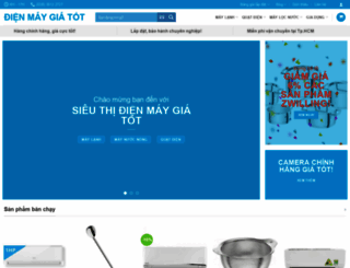 dienmaygiatot.com screenshot