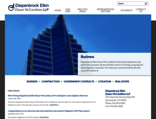 diepenbrock.com screenshot