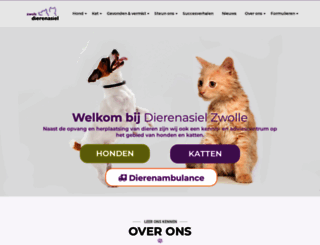 dierenasielzwolle.nl screenshot