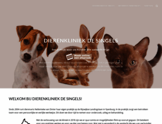 dierenkliniekdesingels.nl screenshot