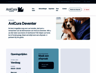 dierenkliniekdeventer.nl screenshot