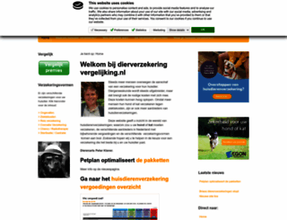 dierverzekeringvergelijking.nl screenshot