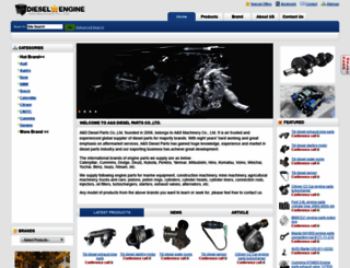 diesel-engine-parts.net screenshot