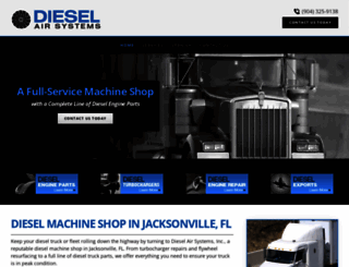 dieselairsystems.com screenshot