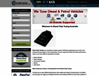 dieselchiptuning.com.au screenshot