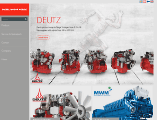 dieselmotornordic.com screenshot