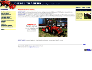 dieseltraders.com.au screenshot