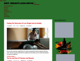 diet.weight-loss-infos.com screenshot