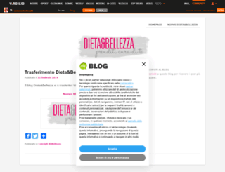 dieta-e-bellezza.myblog.it screenshot