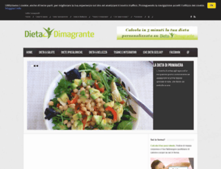 dietadimagrante.com screenshot