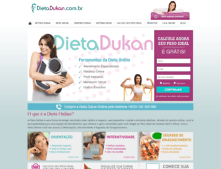 dietadukan.com.br screenshot