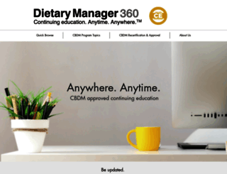 dietarymanager360.com screenshot