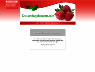 dietarysupplements.com screenshot