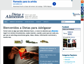 dietasyalimentos.com screenshot