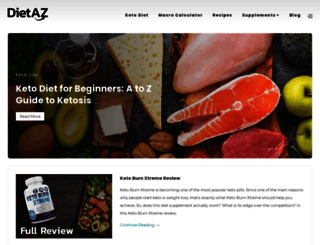 dietaz.net screenshot