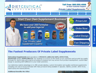 dietceutical.com screenshot