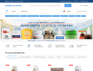 dieteticacentral.com screenshot