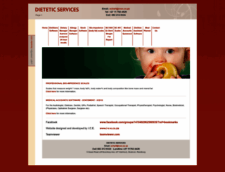 dieteticservices.co.za screenshot