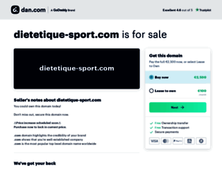 dietetique-sport.com screenshot