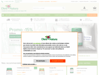 dieti-nature.com screenshot