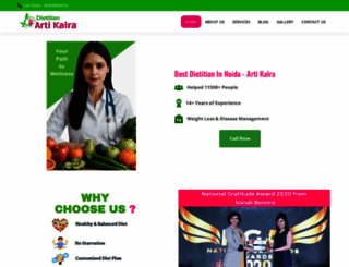 dietitianarti.com screenshot