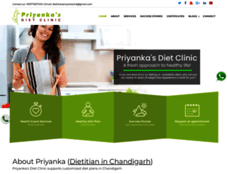 dietitianpriyanka.com screenshot