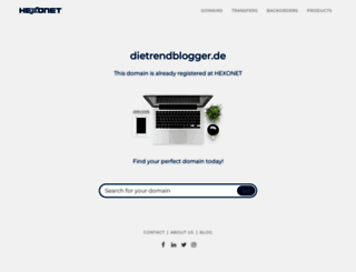 dietrendblogger.de screenshot