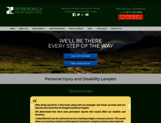 dietrichlaw.ca screenshot