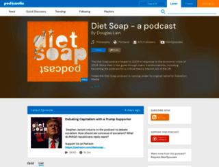 dietsoap.podomatic.com screenshot