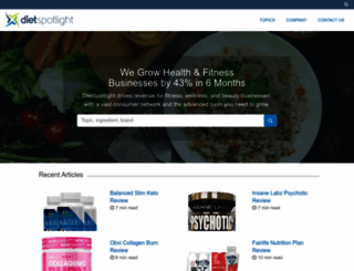 dietspotlight.com screenshot