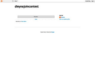 dieynajoincontest.blogspot.com screenshot