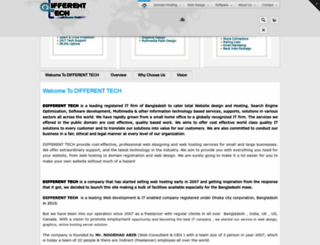 differenttech.com screenshot
