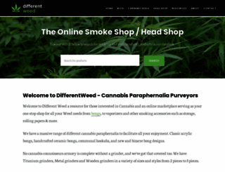 differentweed.com screenshot