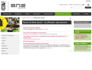 diffusion-des-savoirs.ens-lyon.fr screenshot
