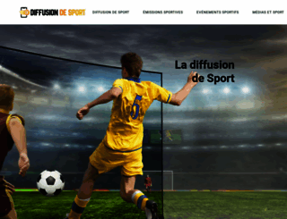 diffusiondesport.fr screenshot