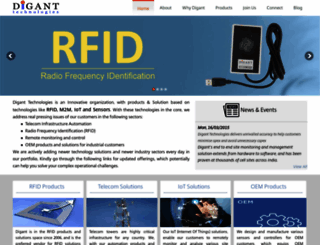 diganttechnologies.com screenshot