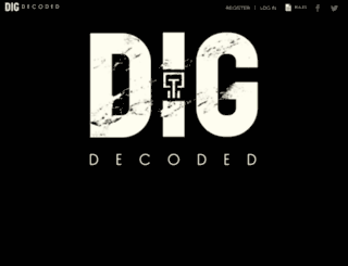 digdecoded.usanetwork.com screenshot