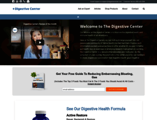 digestivecenter.com screenshot