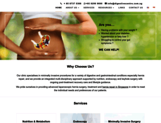 digestivecentre.com.sg screenshot