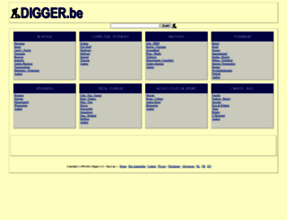digger.be screenshot