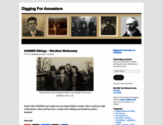 diggingforancestors.wordpress.com screenshot