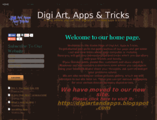digiartandapps.webs.com screenshot