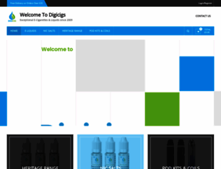 digicigs.co.uk screenshot